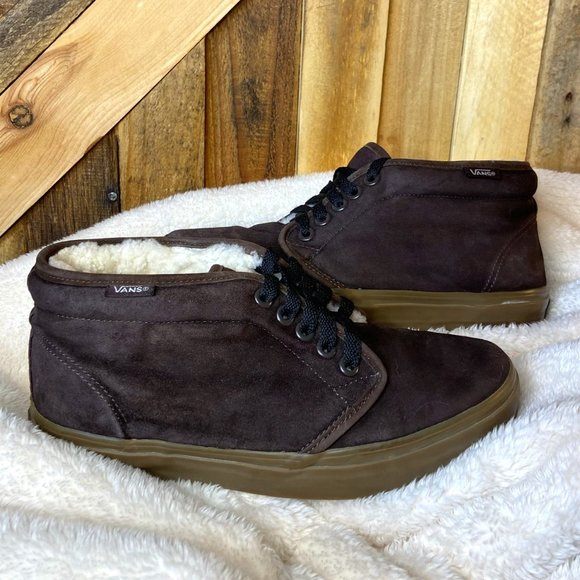 Vans Other - Vans | Chukka Fleece Brown/Brown Suede Lace Vans